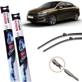 Resim Bosch Citroen C4 Sedan Muz Silecek Takımı Ön Aerotwin 2007-2011 