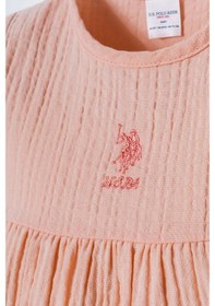 Resim U.S. Polo Assn. U.s. Polo Assn Kız Bebek Elbise Pudra-2523 