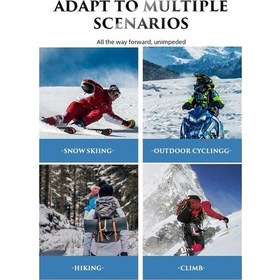 Resim Dancemonkey Lichen Kayak Gözlükleri, Buğu Önleyici Ve Rüzgar Geçirmez, Erkek Lm 