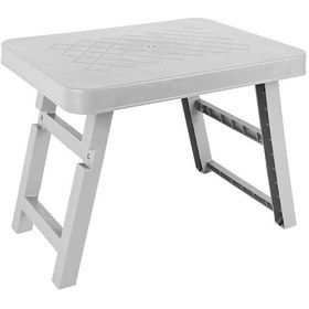 Resim Toptanfoni Portatif Katlanabilir Masa, Piknik Masası, Kamp Sehpası, Balkon Sehpası Beyaz 