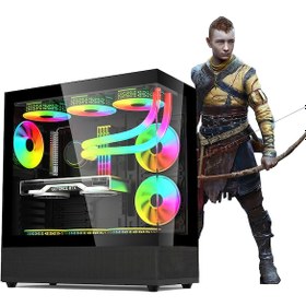 Resim Izoly Xgaming Atreus i5-12400F 32 GB 1 TB M.2 NVMe SSD 8 GB RTX3070 Free Dos Masaüstü Oyuncu Bilgisayarı 