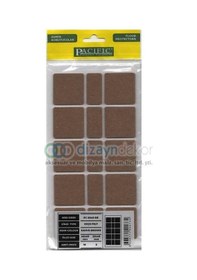 Resim Yapışkanlı Keçe Zemin Koruyucusu 40 40 Mm-5 Adet 