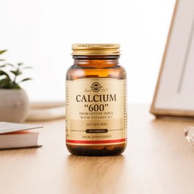 Resim SOLGAR Calcium 600 (Oyster Shell) 60 Tablet 