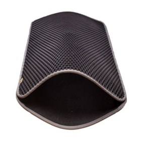 Resim Cattie Altıgen Model Kum Toplayıcı Fonksiyonel Kedi Paspası Medium Gri 37x50 Cm 