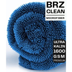 Resim YENİİİİ Brz Clean Tombik Dry 1600GSM 45X45 Çift Taraflı Kurulama Havlusu. Suyu Anında emer, iz bırakmaz 