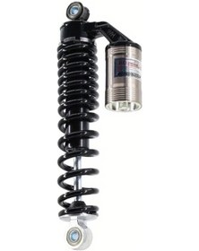 Resim Hightower Silvery 290mm Şok Emilici Dekoratif Hava Yastığı Citycoco & Off-road Motorları İçin Siyah 