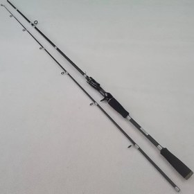 Resim Siyah Savaşçı Karbon Fiber Olta Kamışları: M-Sınıfı, 1.8M/5.91Ft, 2.1M/6.89Ft, 2.4M/7.87Ft, İki Bölümlü, Hızlı Aksiyon, Ultra Hafif Güç, Tüm Yaşlara Uygun, Spin Olta Teknikleri İçin İdeal 