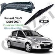 Resim Clio 3 Arka Ön Silecek Süpürgesi Takım 05-07 