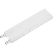 Resim Alüminyum Su Sıvı Isıtma CPU Soğutma Bloğu 40 x 80 mm 4 x 8 cm 