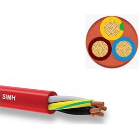 Resim 3X1 Mm2 3 Damar Simh Silikon Isıya Dayanıklı Kablo 5 M 