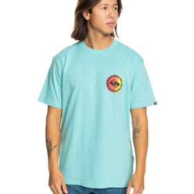 Resim Quiksilver Long Fade Erkek Renkli Tişört 