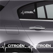 Resim Genel Markalar MRK Citroen C15 İçin Uyumlu Aksesuar Oto Ritim Sticker 2 Adet 20*9 Cm 