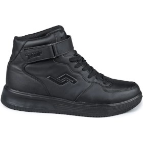 Resim Jump 16309 Yüksek Bilekli Siyah Erkek Sneaker Günlük Spor Ayakkabı 