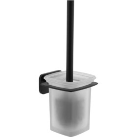 Resim VitrA Base 600 A4413536 Tuvalet Fırçalığı, Mat Siyah 