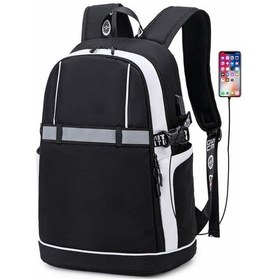 Resim 2101 Öğrenci Sırt Çantası Moda Günlük Sırt Çantası Siyah 