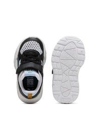 Resim Puma Trinity 2 Lt Run Fun Ac+ Inf Unisex Bebek Sneaker Ayakkabı Siyah Beyaz 