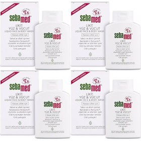 Resim Sebamed Likit Yüz & Vücut Temizleyici 4 x 200 ML 