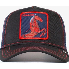 Resim Stallion Trip Unisex Siyah Şapka Black 