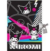 Resim Keskin Color Hatıra Defteri Kilitli Kuromi 14x20 80 YP 