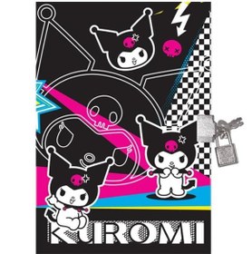 Resim Keskin Color Hatıra Defteri Kilitli Kuromi 14x20 80 YP 