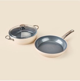 Resim Kitchen Toscana Chef 3 Parça Tava Karnıyarık Tencere Seti - 26 Cm Renkli 
