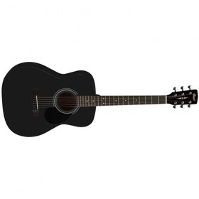 Resim Cort AF510-BKS Akustik Gitar | Siyah Satin - Konser Tipi 