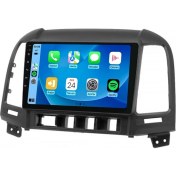 Resim cartech CRT 332 Serisi Hyundai Santa Fe 2006-2012 4-32GB Android Multimedya Teyp 