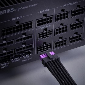 Resim Cooler Master x Mighty MPS-K001-AFBP-NBEU 2000W Atx 3.1 (2x 12V 2x6) 80+ Platinum Full Modüler Power Supply 