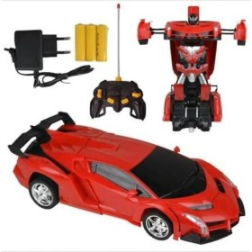 Resim Cansu Oyuncak Uzaktan Kumandalı Robot Olan Araba Şarjlı Büyük Boy Oyc- 