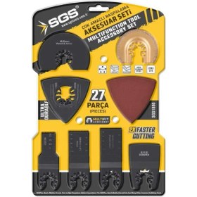 Resim Normadia Çok Amaçlı 27 Parça Profesyonel Kesici ve Raspalama Aksesuar Seti 