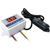 Resim Xh-W3005 Dc 12V Dijital Nem Kontrol Seralar Kuluçka Makineler İçi 