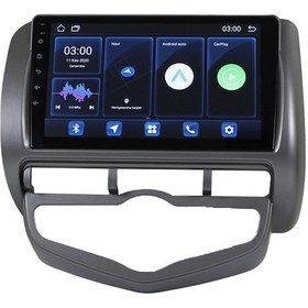 Resim Honda Jazz/city 2004/2008 Digital Klima 9 İnç 8-64 Pro Model Qled Ekran 9" 