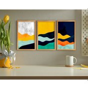 Resim Bk Home Dekoratif 3’Lü Retro Ahşap Tablo-19 (551041014) 