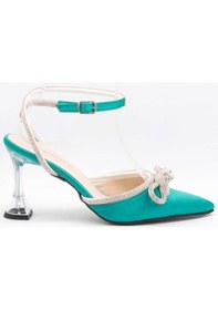 Resim Gedikpaşalı End 22Y 02 Yeşil Bayan Ayakkabı Abiye (549975759) 35 