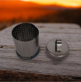 Resim 6 Cm Çay Demleme Süzgeci Kafes Şeklinde Çay Demleme Kutusu Bitki Çayı Demleme Süzgeci Açık Gri 