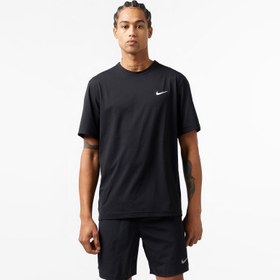 Resim Nike Dri-Fit Hyverse Erkek Siyah T-Shirt 