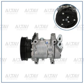 Resim Bosch Klıma Kompresoru Clıo I Iı / Symbol 1.4-1.6 16v-1.5 Dcı 01= Kango 1.4-1.6 16v-1.5 Dcı 97=125mm 6 Kan 