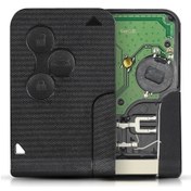 Resim Uzaktan Anahtar 433 Mhz Id46 Pcf7947 Çip 3 Düğmeli Renault Megane 2 3 Scenic Clio 2003-2008 Acil Grand Akıllı Kart 0127 