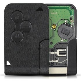 Resim Uzaktan Anahtar 433 Mhz Id46 Pcf7947 Çip 3 Düğmeli Renault Megane 2 3 Scenic Clio 2003-2008 Acil Grand Akıllı Kart 0127 