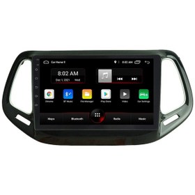 Resim Celali Tuning Jeep Compass 2017-2020 Android 12 Carplay Navigasyon Multimedya - 2gb Ram 32gb Hdd 