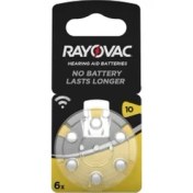 Resim Rayovac 10 Kulaklık Pili 10 Paket 