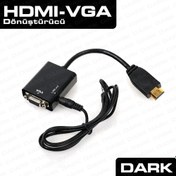 Resim DARK DK-HD-AHDMIXVGA CON HDMI-ANALOG VGA VE SES CEVIRICI 