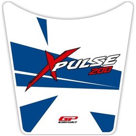 Resim Gp Kompozit Hero X-Pulse 200 2020-2022 Uyumlu Tank Pad Mavi (550935531) 