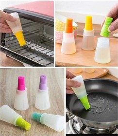 Resim Yakut Hazneli Silikon Yumurta Fırçası Royaleks-9710 Renkli 