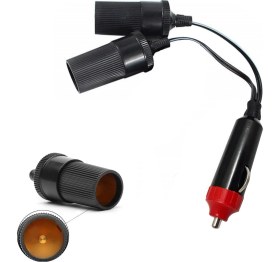 Resim Polaxtor Çakmak Fişi Çoklayıcı Ikili 12V 2A PLX-20786 