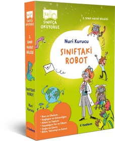 Resim Sınıftaki Robot Serisi 6 Kitaplık Set 