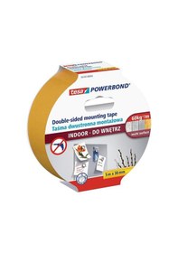 Resim Tesa alman Markası Çift Taraflı Güçlü Köpük Bant 5mt X38 MM 5574 