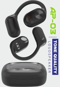 Resim soffany AP03-002 Kulak Üstü Bluetooth Kulaklık Siyah 