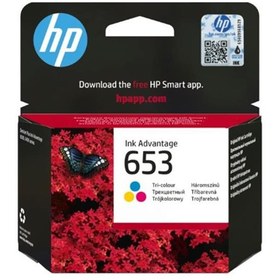 Resim HP 653 Color Renkli Kartuş 3YM74AE 