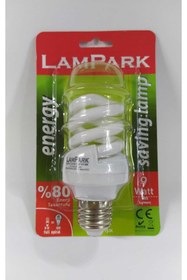 Resim Lampark 9W 585LM E27 Duy Beyaz Işık Tasarruflu Ampul 